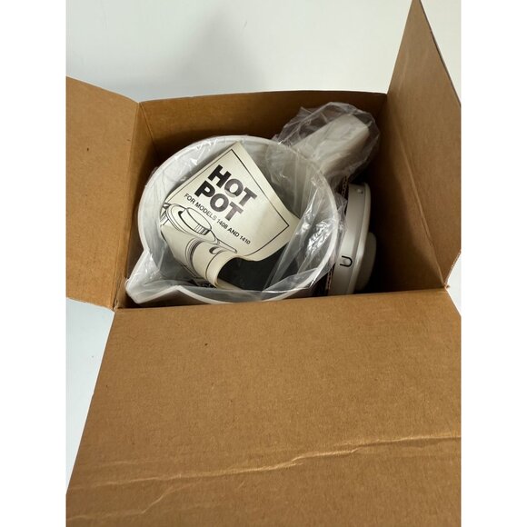 Robeson 32 Ounce Electric Hot Pot Adjustable Thermostat For Beverages Foods Gift - Picture 8 of 10